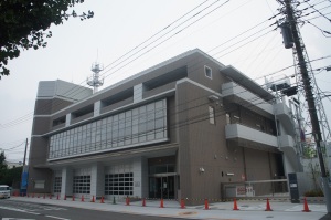 新しい日野消防署庁舎、、１０月、稼動？