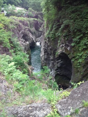 高千穂峡です。